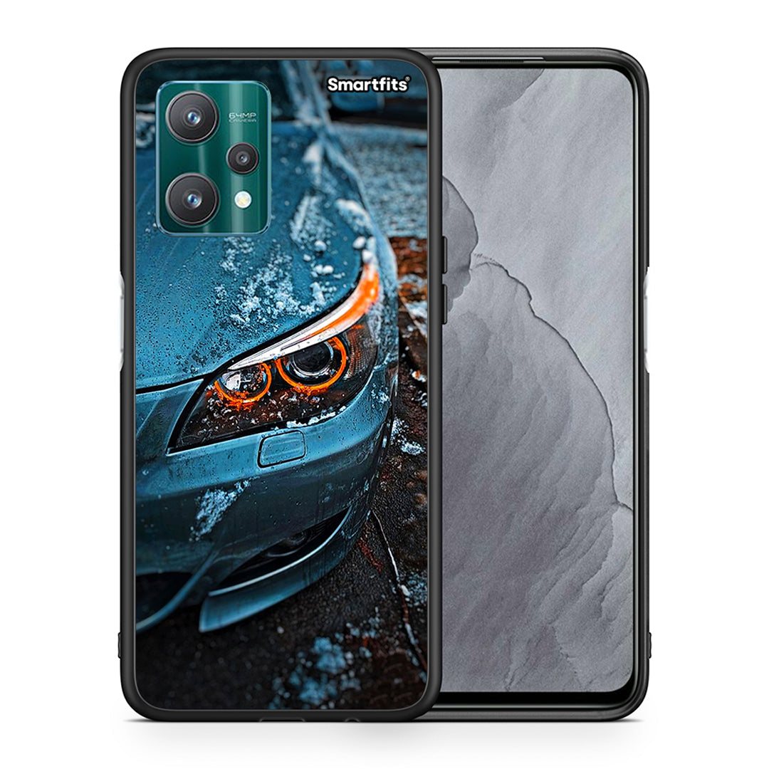 Θήκη Realme 9 Pro Bmw E60 από τη Smartfits με σχέδιο στο πίσω μέρος και μαύρο περίβλημα | Realme 9 Pro Bmw E60 case with colorful back and black bezels