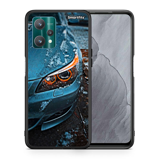 Θήκη Realme 9 Pro Bmw E60 από τη Smartfits με σχέδιο στο πίσω μέρος και μαύρο περίβλημα | Realme 9 Pro Bmw E60 case with colorful back and black bezels