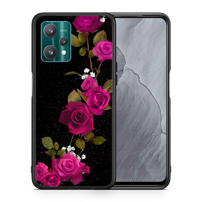 Flower Red Roses - Realme 9 Pro θήκη