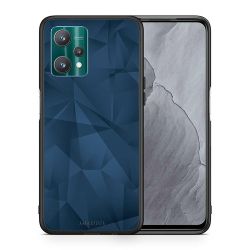 Geometric Blue Abstract - Realme 9 Pro θήκη
