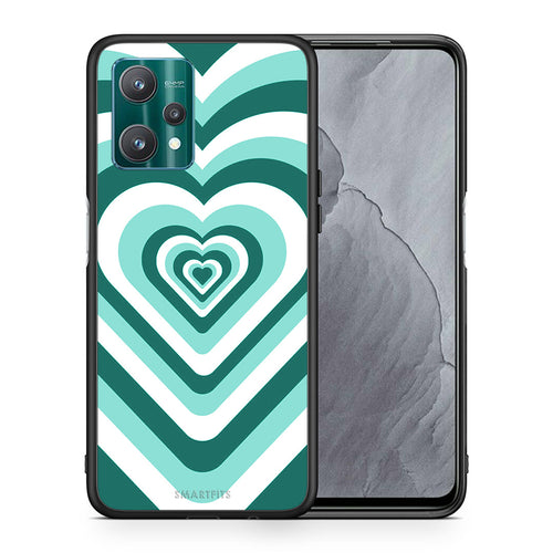 Green Hearts - Realme 9 Pro θήκη