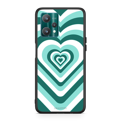 Green Hearts - Realme 9 Pro θήκη