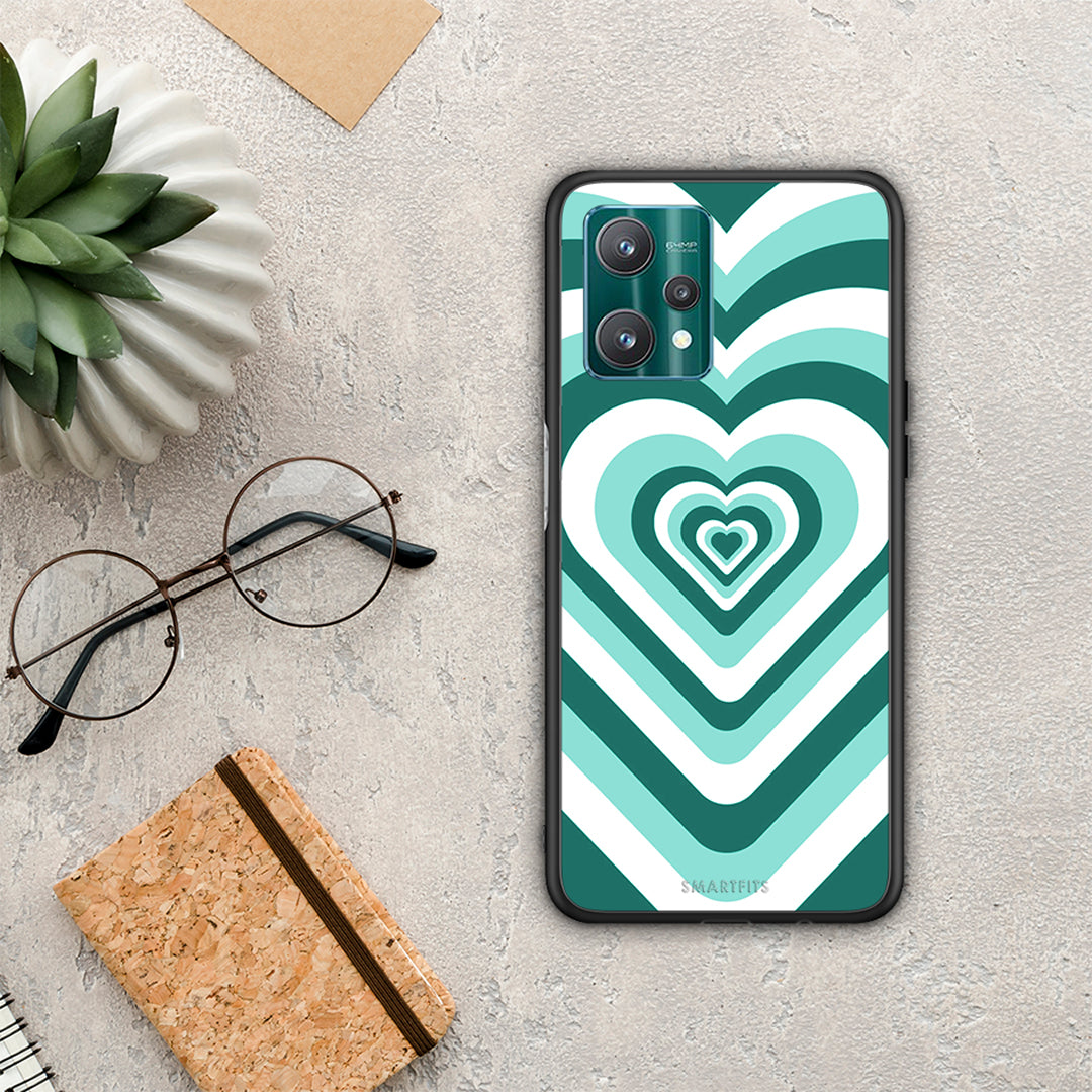 Green Hearts - Realme 9 Pro θήκη