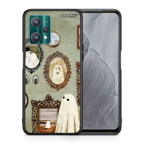 Θήκη Realme 9 Pro Halloween Ghost Season από τη Smartfits με σχέδιο στο πίσω μέρος και μαύρο περίβλημα | Realme 9 Pro Halloween Ghost Season case with colorful back and black bezels