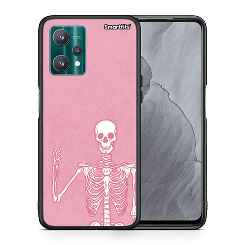 Θήκη Realme 9 Pro Halloween Motivation από τη Smartfits με σχέδιο στο πίσω μέρος και μαύρο περίβλημα | Realme 9 Pro Halloween Motivation case with colorful back and black bezels