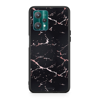 Marble Black Rosegold - Realme 9 Pro θήκη