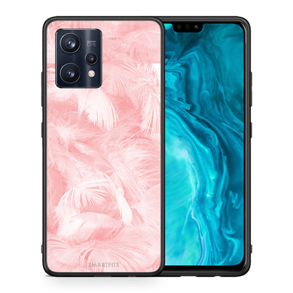 Boho Pink Feather - Realme 9 / 9 Pro+ 5G θήκη