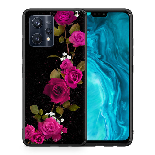 Flower Red Roses - Realme 9 / 9 Pro+ 5G θήκη