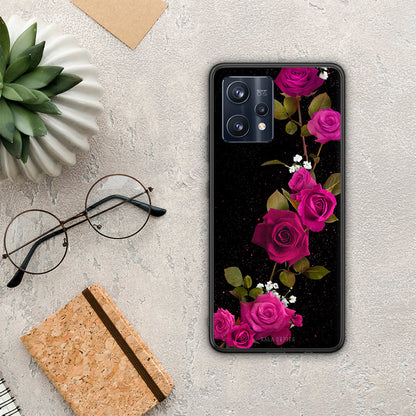 Flower Red Roses - Realme 9 / 9 Pro+ 5G θήκη