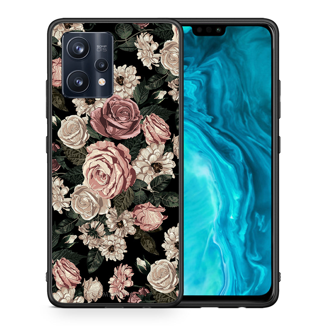 Flower Wild Roses - Realme 9 / 9 Pro+ 5G θήκη