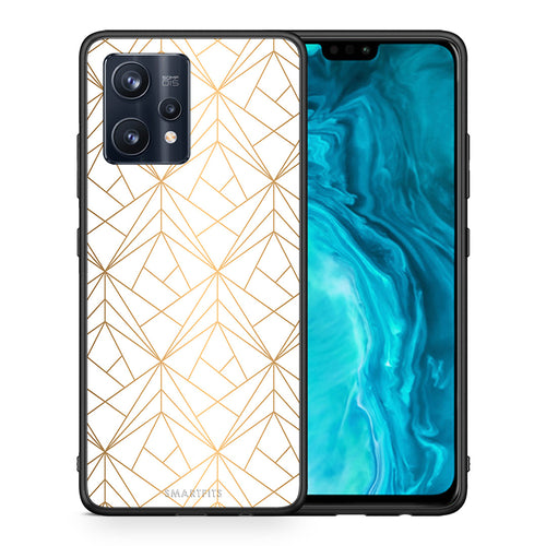Geometric Luxury White - Realme 9 / 9 Pro+ 5G θήκη