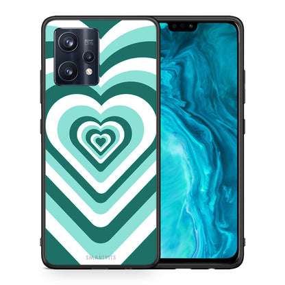 Green Hearts - Realme 9 / 9 Pro+ 5G θήκη
