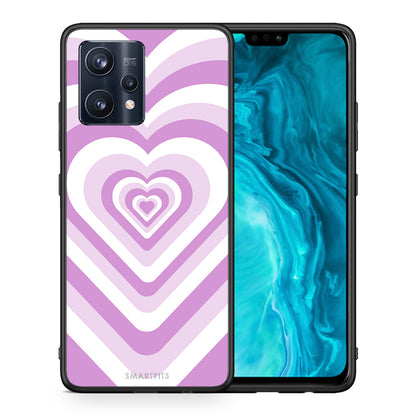 Lilac Hearts - Realme 9 / 9 Pro+ 5G θήκη