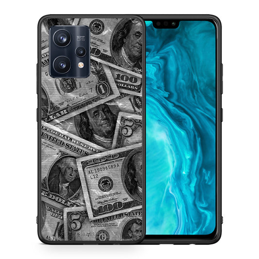 Money Dollars - Realme 9 / 9 Pro+ 5G θήκη