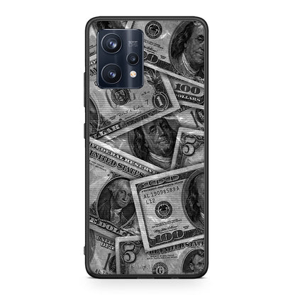 Money Dollars - Realme 9 / 9 Pro+ 5G θήκη