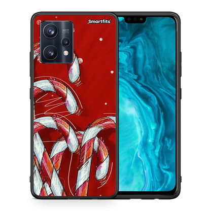 Candy Cane - Realme 9 / 9 Pro+ 5G θήκη