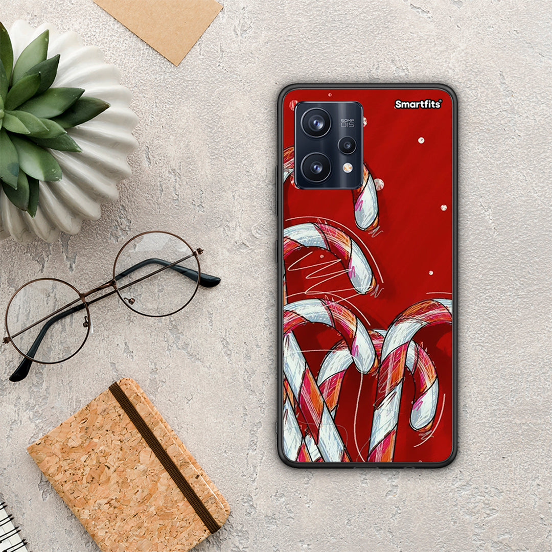 Candy Cane - Realme 9 / 9 Pro+ 5G θήκη
