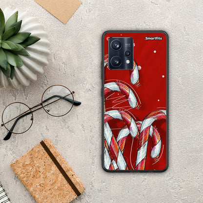 Candy Cane - Realme 9 / 9 Pro+ 5G θήκη