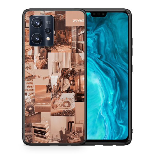Θήκη Αγίου Βαλεντίνου Realme 9 Pro Collage You Can από τη Smartfits με σχέδιο στο πίσω μέρος και μαύρο περίβλημα | Realme 9 Pro Collage You Can case with colorful back and black bezels