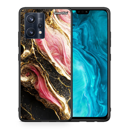 Glamorous Pink Marble - Realme 9 / 9 Pro+ 5G θήκη