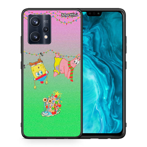 Xmas Lights - Realme 9 / 9 Pro+ 5G θήκη