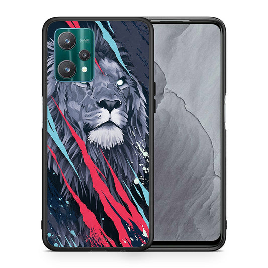 PopArt Lion Designer - Realme 9 Pro θήκη