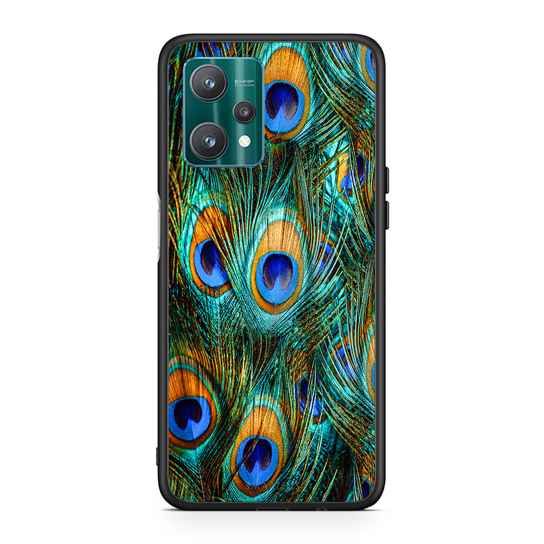 Real Peacock Feathers - Realme 9 Pro θήκη