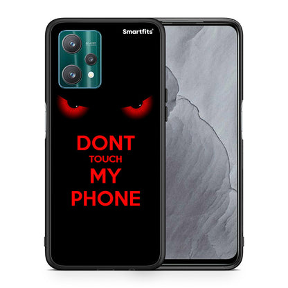Θήκη Realme 9 Pro Touch My Phone από τη Smartfits με σχέδιο στο πίσω μέρος και μαύρο περίβλημα | Realme 9 Pro Touch My Phone case with colorful back and black bezels