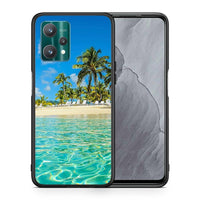 Thumbnail for Θήκη Realme 9 Pro Tropical Vibes από τη Smartfits με σχέδιο στο πίσω μέρος και μαύρο περίβλημα | Realme 9 Pro Tropical Vibes case with colorful back and black bezels