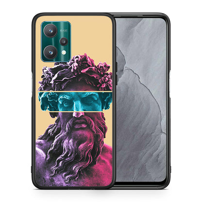Θήκη Αγίου Βαλεντίνου Realme 9 Pro Zeus Art από τη Smartfits με σχέδιο στο πίσω μέρος και μαύρο περίβλημα | Realme 9 Pro Zeus Art case with colorful back and black bezels