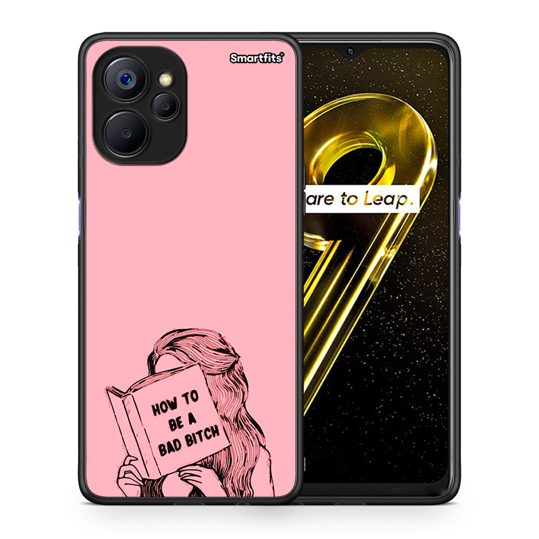 Θήκη Realme 9i 5G Bad Bitch από τη Smartfits με σχέδιο στο πίσω μέρος και μαύρο περίβλημα | Realme 9i 5G Bad Bitch case with colorful back and black bezels