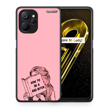 Θήκη Realme 9i 5G Bad Bitch από τη Smartfits με σχέδιο στο πίσω μέρος και μαύρο περίβλημα | Realme 9i 5G Bad Bitch case with colorful back and black bezels