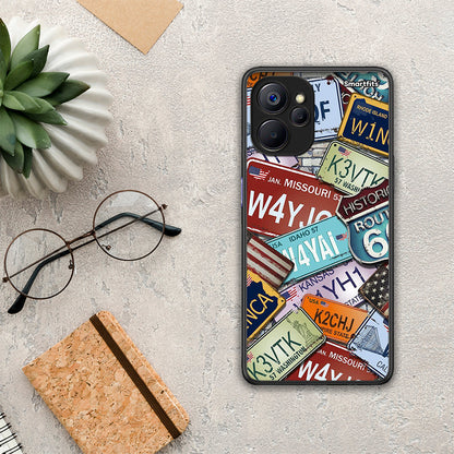 Car Plates - Realme 9i 5G θήκη