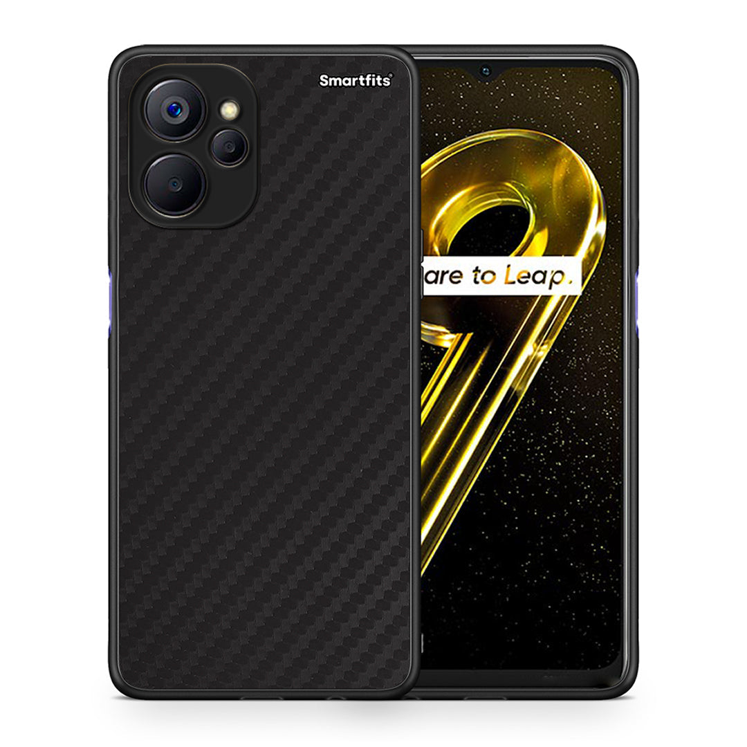 Θήκη Realme 9i 5G Carbon Black από τη Smartfits με σχέδιο στο πίσω μέρος και μαύρο περίβλημα | Realme 9i 5G Carbon Black case with colorful back and black bezels