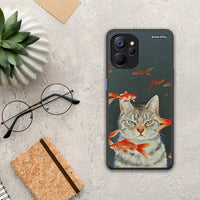 Thumbnail for Cat Goldfish - Realme 9i 5G θήκη