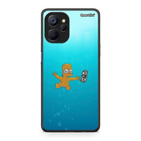 Thumbnail for Realme 9i 5G Chasing Money θήκη από τη Smartfits με σχέδιο στο πίσω μέρος και μαύρο περίβλημα | Smartphone case with colorful back and black bezels by Smartfits