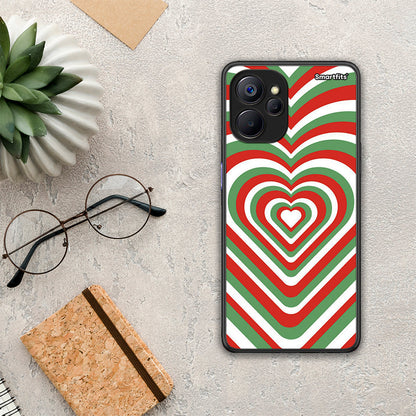 Christmas Hearts - Realme 9i 5G θήκη