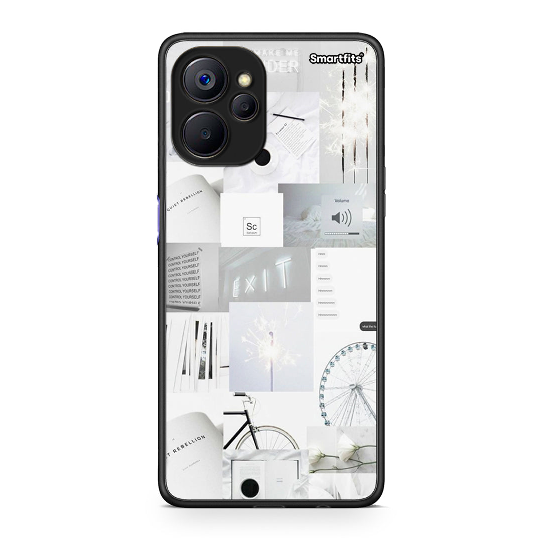 Realme 9i 5G Collage Make Me Wonder Θήκη Αγίου Βαλεντίνου από τη Smartfits με σχέδιο στο πίσω μέρος και μαύρο περίβλημα | Smartphone case with colorful back and black bezels by Smartfits