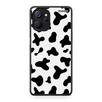 Thumbnail for Realme 9i 5G Cow Print θήκη από τη Smartfits με σχέδιο στο πίσω μέρος και μαύρο περίβλημα | Smartphone case with colorful back and black bezels by Smartfits