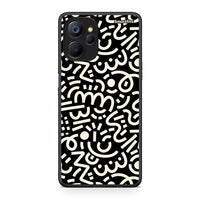 Thumbnail for Realme 9i 5G Doodle Art Θήκη από τη Smartfits με σχέδιο στο πίσω μέρος και μαύρο περίβλημα | Smartphone case with colorful back and black bezels by Smartfits