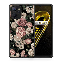 Thumbnail for Θήκη Realme 9i 5G Wild Roses Flower από τη Smartfits με σχέδιο στο πίσω μέρος και μαύρο περίβλημα | Realme 9i 5G Wild Roses Flower case with colorful back and black bezels