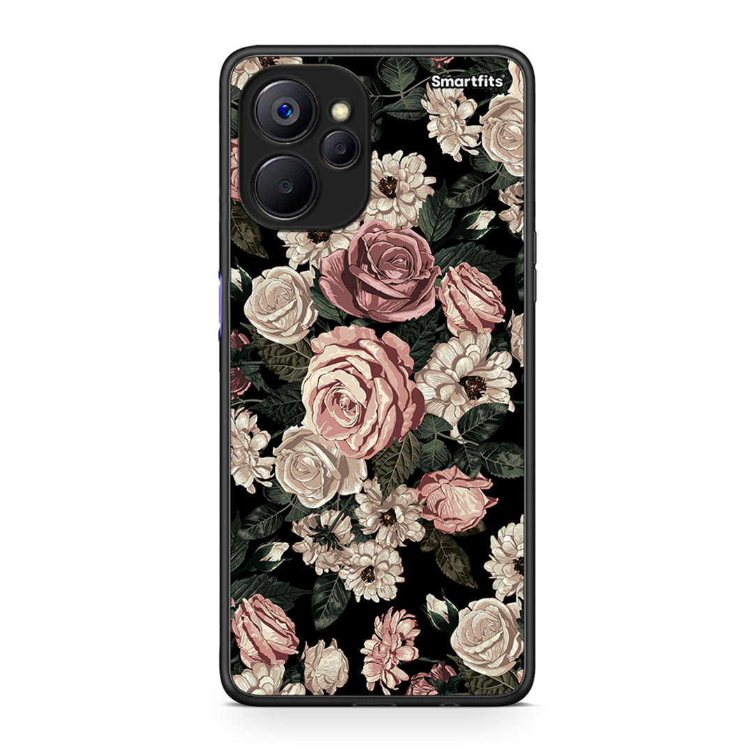 4 - Realme 9i 5G Wild Roses Flower case, cover, bumper