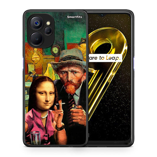 Θήκη Realme 9i 5G Funny Art από τη Smartfits με σχέδιο στο πίσω μέρος και μαύρο περίβλημα | Realme 9i 5G Funny Art case with colorful back and black bezels