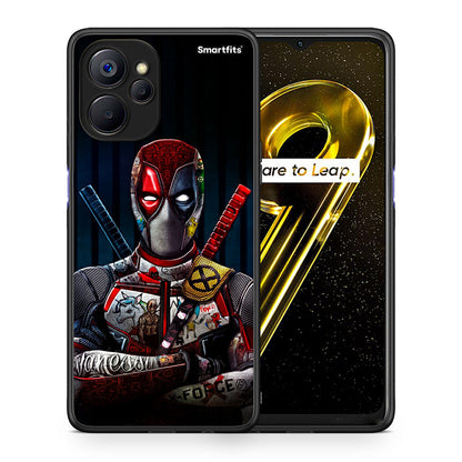 Θήκη Realme 9i 5G Funny Guy από τη Smartfits με σχέδιο στο πίσω μέρος και μαύρο περίβλημα | Realme 9i 5G Funny Guy case with colorful back and black bezels