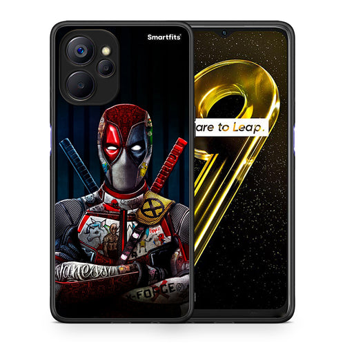 Θήκη Realme 9i 5G Funny Guy από τη Smartfits με σχέδιο στο πίσω μέρος και μαύρο περίβλημα | Realme 9i 5G Funny Guy case with colorful back and black bezels