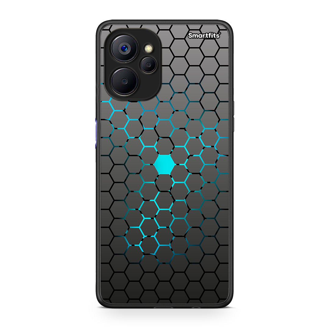 40 - Realme 9i 5G Hexagonal Geometric case, cover, bumper