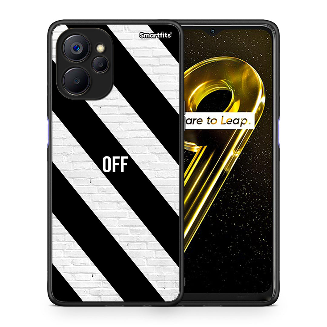 Θήκη Realme 9i 5G Get Off από τη Smartfits με σχέδιο στο πίσω μέρος και μαύρο περίβλημα | Realme 9i 5G Get Off case with colorful back and black bezels