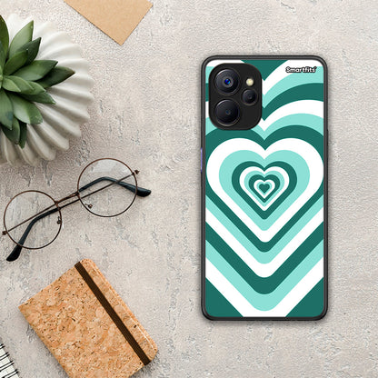 Green Hearts - Realme 9i 5G θήκη