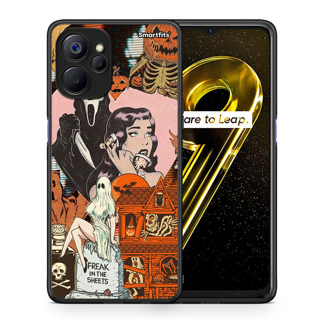 Halloween Collage - Realme 9i 5G θήκη