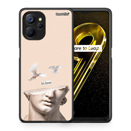 Θήκη Realme 9i 5G In Love από τη Smartfits με σχέδιο στο πίσω μέρος και μαύρο περίβλημα | Realme 9i 5G In Love case with colorful back and black bezels
